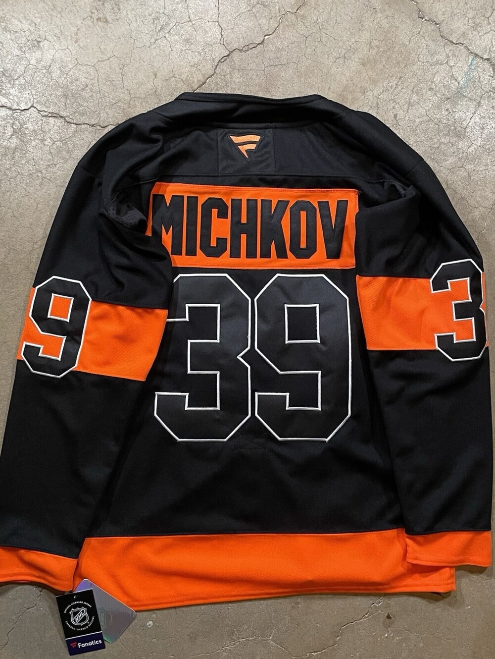 Fanatics NHL Flyers #39 Matvei Michkov Jersey L NWT Ice Hockey New
